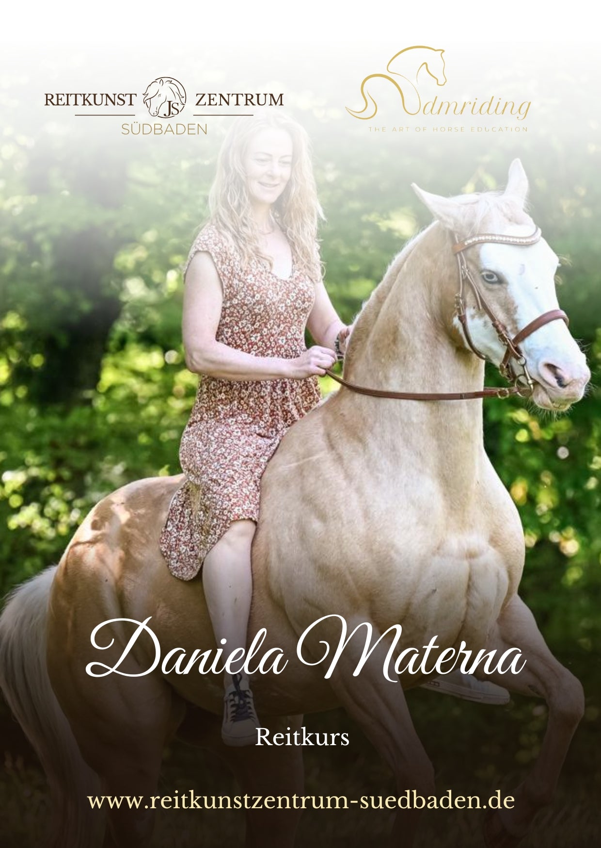 Zuschauerplatz Reitkurs mit Daniela Materna