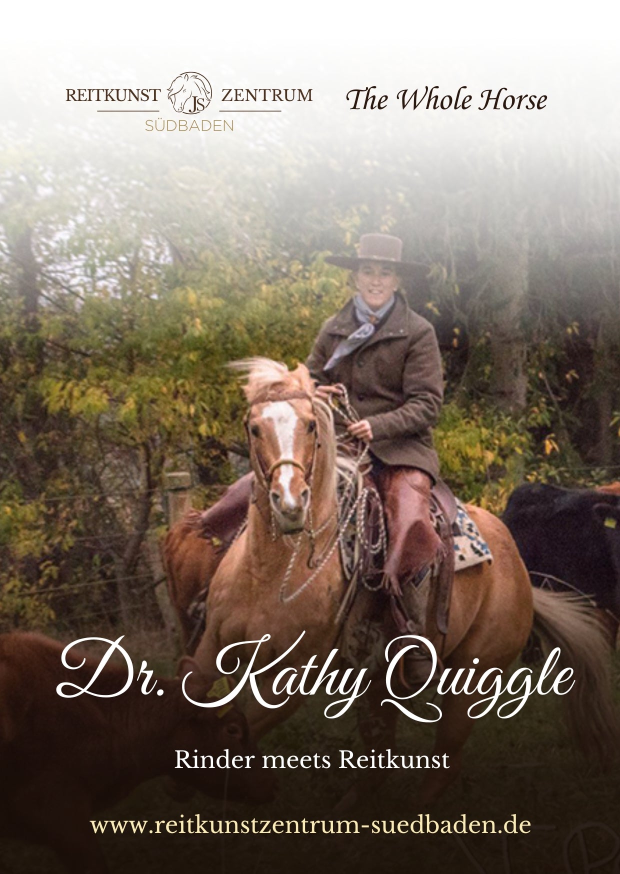 Zuschauerplatz Rinderkurs mit Dr. Kathy Quiggle