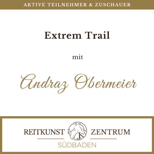 Teilnehmerplatz Extremtrail-Kurs mit Andraz Obermeier